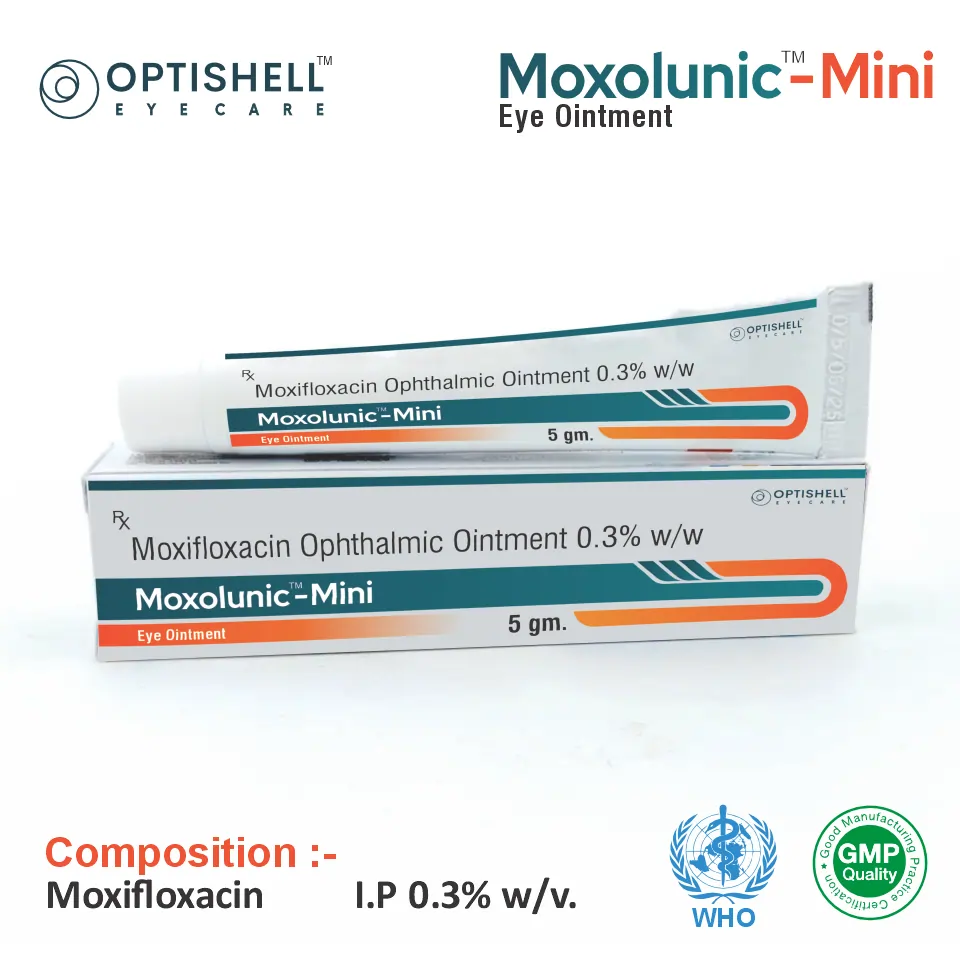 Moxifloxacin 0.3% Eye Ointment PCD Franchise